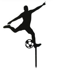 Dortový zápich fotbalista
