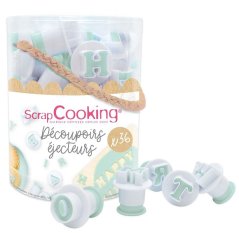 Scrapcooking abeceda a čísla