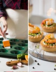 Decora plech na muffiny zelený