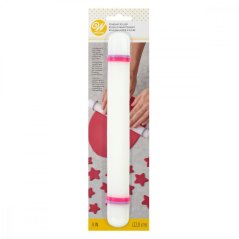 Váleček modelovací s vodícími kolečky Wilton, dl. 22,5cm