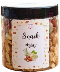 SLADCOSTI Snack mix 300 g – dárková dóza