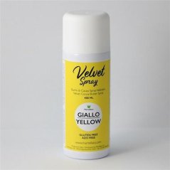 Sprej Velvet YELLOW Martellato, 400 ml