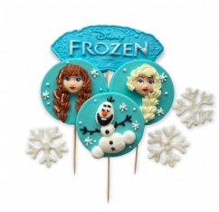Cukrová dekorace Frozen