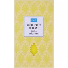 Fondán potahovací hmota PME - žlutá 250 g