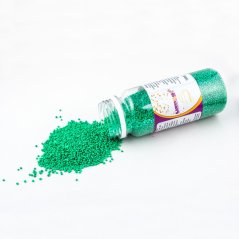 Cukrové zdobení Lumea Perličky Xmas Green, 150g