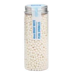 Bílé cukrové perličky Bright White 4 mm PME 74 g