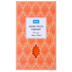 Fondán potahovací hmota PME - oranžová 250 g