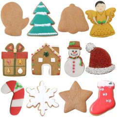 PME sada kovových vykrajovátek 12 ks v dóze