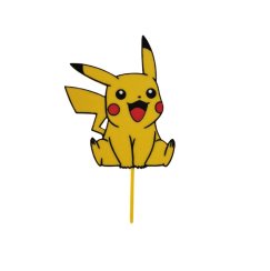 Zápich na dort Pokémon