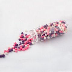 Cukrové zdobení Lumea Perly 7mm Princess mix, 130g