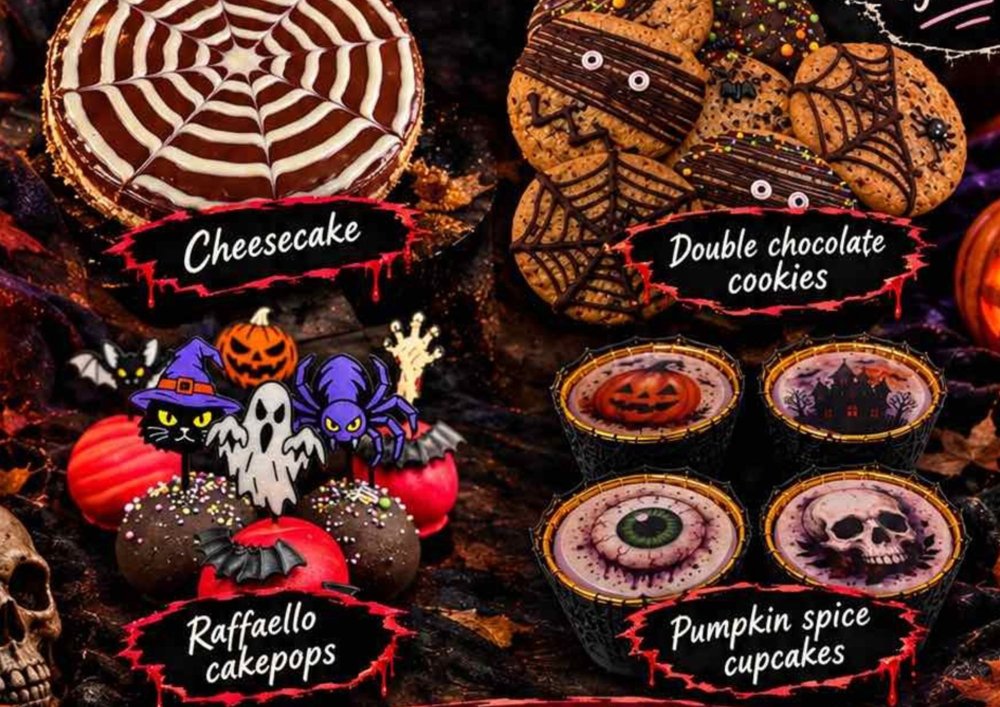 Halloweenský kurz pečení